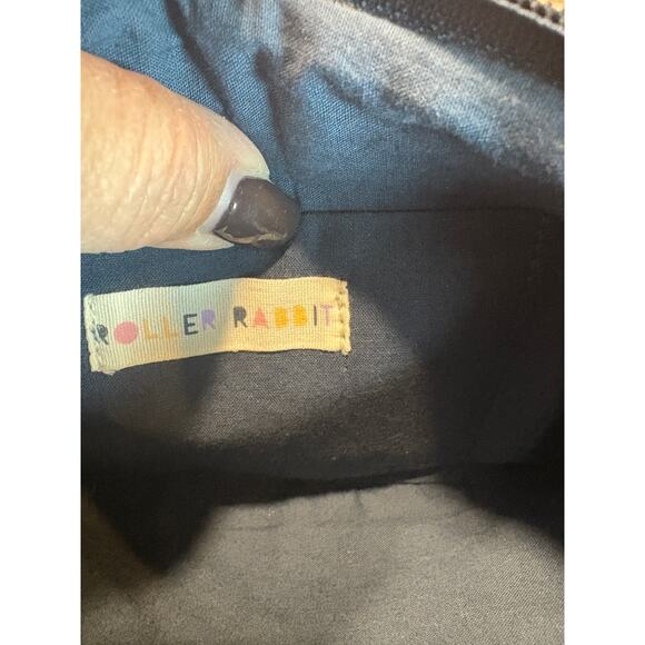 Roller Rabbit Navy Beaded Purse - Picture 12 of 14